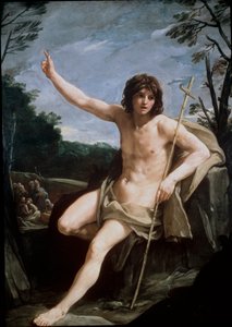 Johannes der Täufer in der Wildnis von Guido Reni
