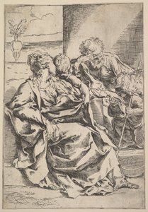Die Heilige Familie, ca. 1595-1600 von Guido Reni