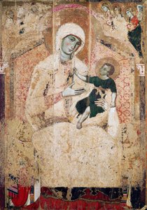 Thronende Madonna