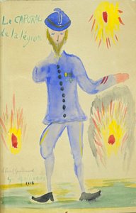 Der Korporal der Legion, 1916 von Guillaume Apollinaire