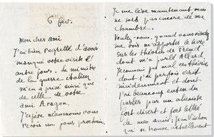 Brief an Andre Breton