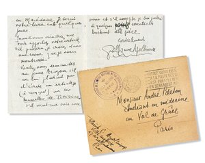Brief an Andre Breton von Guillaume Apollinaire
