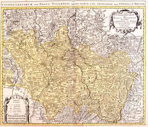 Lothringen, Frankreich von Guillaume Delisle