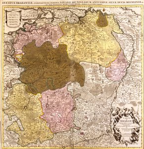 Nordbrabant, Limburg, Flämische Region, Wallonien, Niederlande, Belgien
