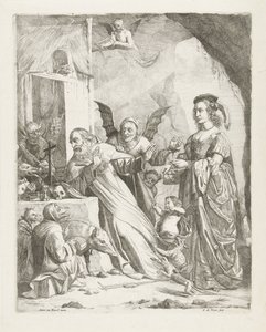 Die Versuchung des Heiligen Antonius von Guillaume Duvivier