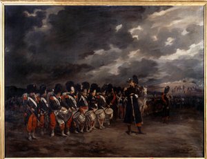Ein Trommler der Kaiserlichen Garde von Guillaume Regamey