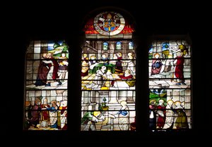 Episode aus dem Leben Marias (Buntglasfenster) von Guillaume de  Marcillat
