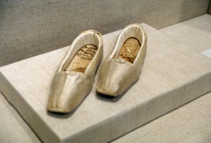 Paar Schuhe (ehemals im Besitz von Königin Victoria 1819–1901)