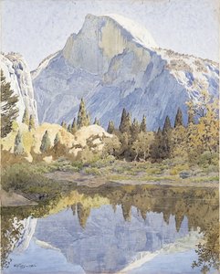 Half Dome und Mirror Lake
