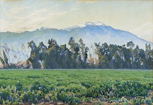 Die Sierra Nevada Berge