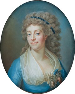 Porträt von Hedvig Katarina Piper von Gustaf Lundberg