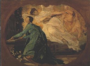 Orgelspielerin von Gustav Klimt