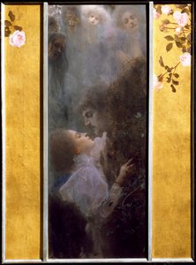 Allegorie der Liebe von Gustav Klimt