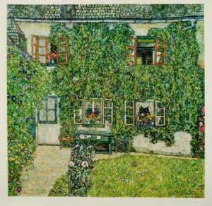 Försterhütte, Attersee von Gustav Klimt