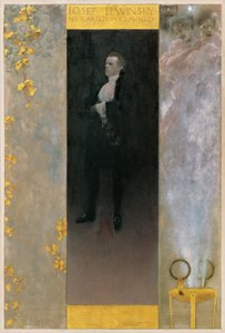 Der Schauspieler Josef Lewinsky als Carlos in Goethes Clavigo