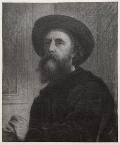 George Frederick Watts, 1887 von Gustav Kruell