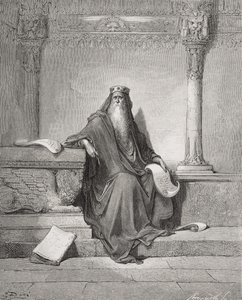 Salomo, Illustration aus Dores 