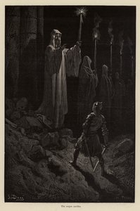 Die Leichenkerzen (Gravur)