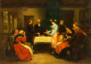 Eine elsässische Hochzeit, 1869