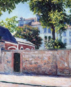 Häuser in Argenteuil von Gustave Caillebotte