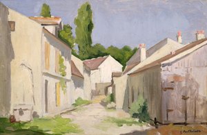 Le Clos des Abbesses, Yerres, Essonne, vor 1879 von Gustave Caillebotte