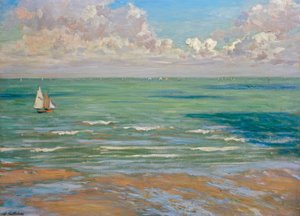Marine (oder Marine, Regatten in Villers)