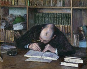 Porträt des Buchhändlers Emile Jean Fontaine