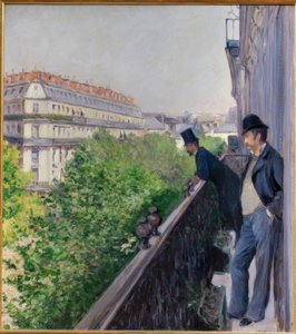 Ein Balkon, Boulevard Haussmann