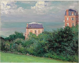 Villen in Villers-sur-Mer von Gustave Caillebotte