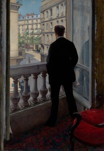 Junger Mann am Fenster