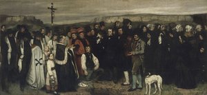 Ein Begräbnis in Ornans, 1849-1850