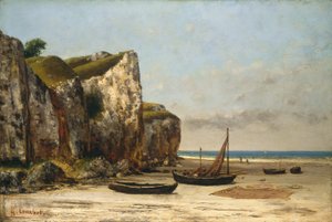 Strand in der Normandie, ca. 1872-1875