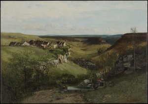 Schloss Ornans von Gustave Courbet