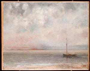 Wolken über dem Genfersee, 1875 von Gustave Courbet