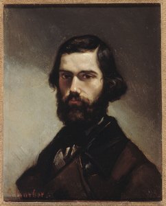 Porträt von Jules Vallès (1832-1885), Schriftsteller von Gustave Courbet