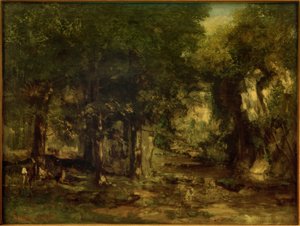 Die Hirschwiese am Bach von Plaisir-Fontaine