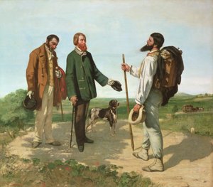La Rencontre, oder Bonjour Monsieur Courbet