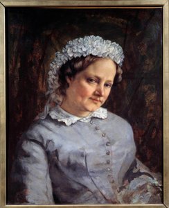 Porträt von Madame Proudhon (1822-1900), Ehefrau des Philosophen und Soziologen Pierre Joseph Proudhon (1809-1865)