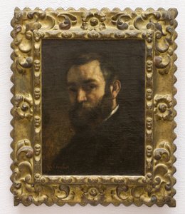 Porträt eines Mannes von Gustave Courbet