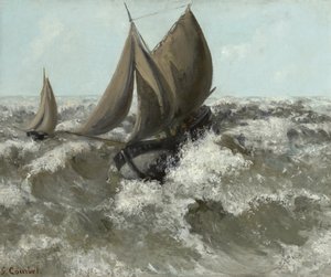 Das Segelboot von Gustave Courbet