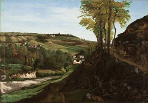 Das Tal von Ornans von Gustave Courbet