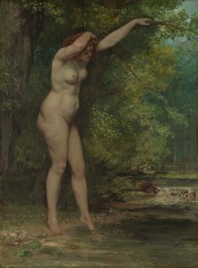 Der junge Badende, 1866