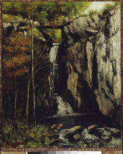 Der Fall von Gour de Conche, Myon von Gustave Courbet