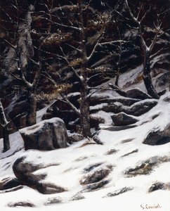 Winter, um 1873