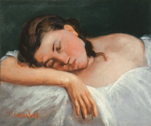 Schlafendes Mädchen, 1847