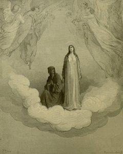 Gustave Doré - Paradiso, c. XXI, v. 1-3 von Gustave Dore