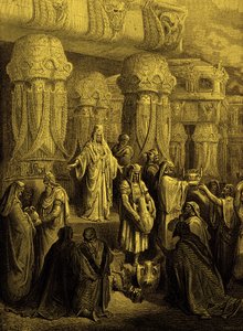Kyros gibt die Gefäße an den Tempel zurück - Bibel