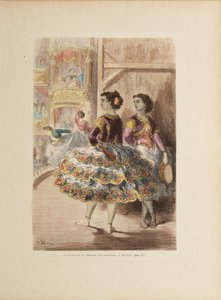 El fandango im Theater von San Fernando de Sevilla, ca. 1874