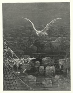 Gustave Doré Illustration für Coleridges Rime of the Ancient Mariner (Gravur) von Gustave Dore