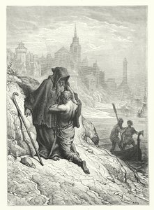 Gustave Doré Illustration für Coleridges Rime of the Ancient Mariner von Gustave Dore